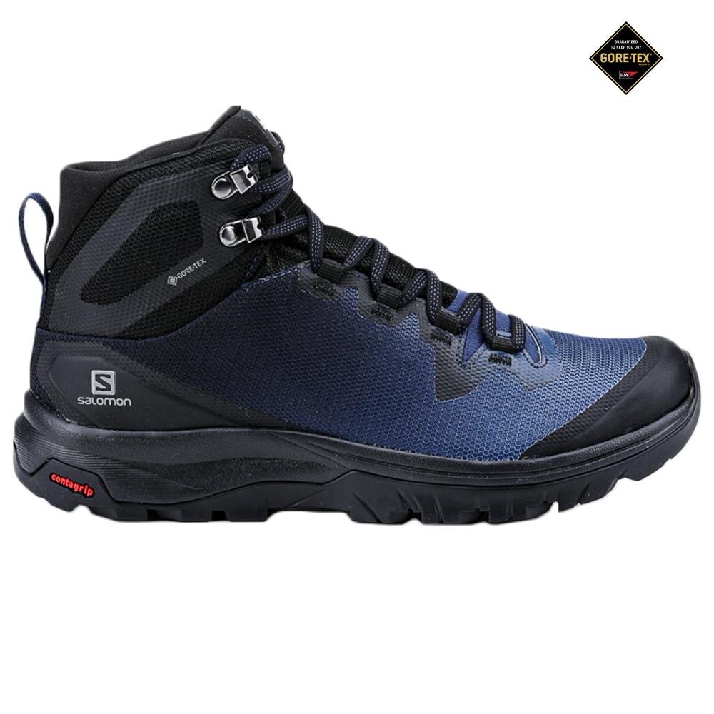 Botas De Montaña Salomon Mujer Negras - Salomon Argentina VAYA MID GORE-TEX,617943-ERJ